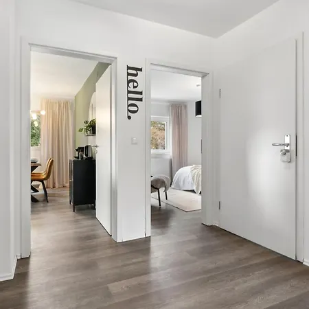 דירה June Stilvolle Neue In - Zentral, Kostenfrei Parken, 2 Schlafzimmer *
